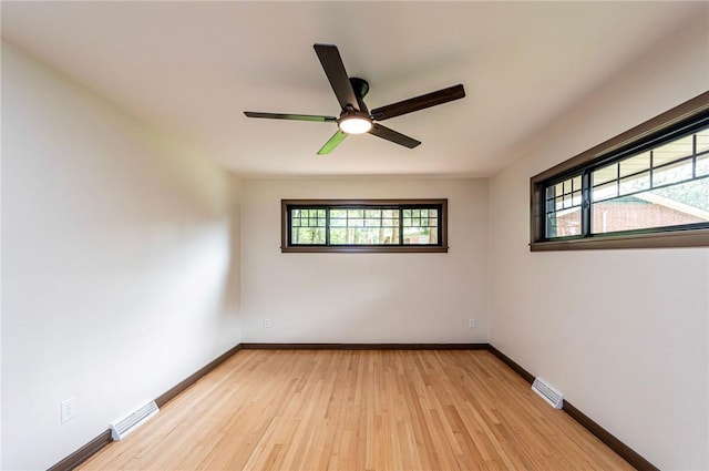 5 Bel Aire Dr, Murrysville, PA 15626 - unfurnished room with light wood-style floors and a ceiling fan