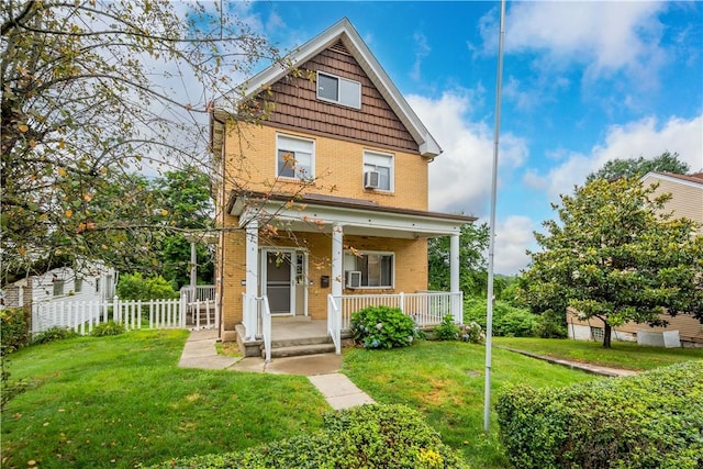 1810 Fairland St, Carrick, PA 15210 - view of front of property with brick siding and covered porch