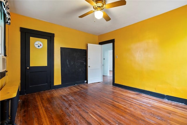 3001 Mount Allister Rd, Observatory Hill, PA 15214 - spare room featuring wood finished floors and a ceiling fan
