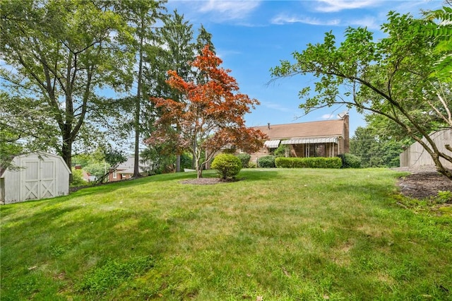 315 Olive St, Mccandless, PA 15237 - view of green lawn with a storage unit