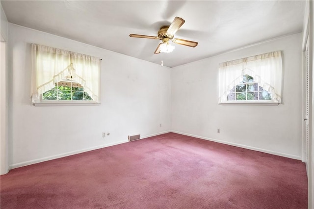 315 Olive St, Mccandless, PA 15237 - empty room with carpet flooring and a ceiling fan