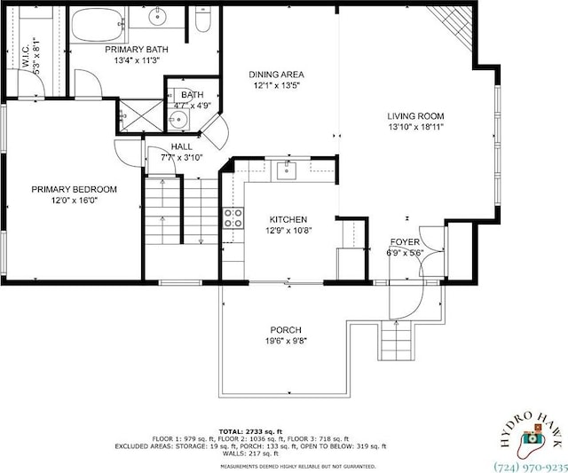 1049 Waterford Ct E, North Strabane, PA 15317 - view of property floor plan