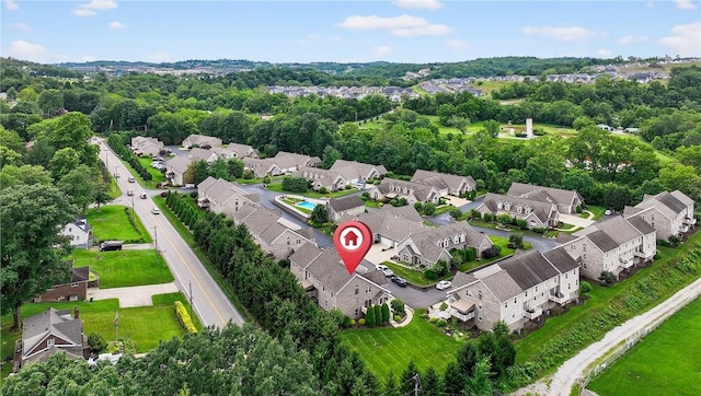 1049 Waterford Ct E, North Strabane, PA 15317 - aerial perspective of suburban area
