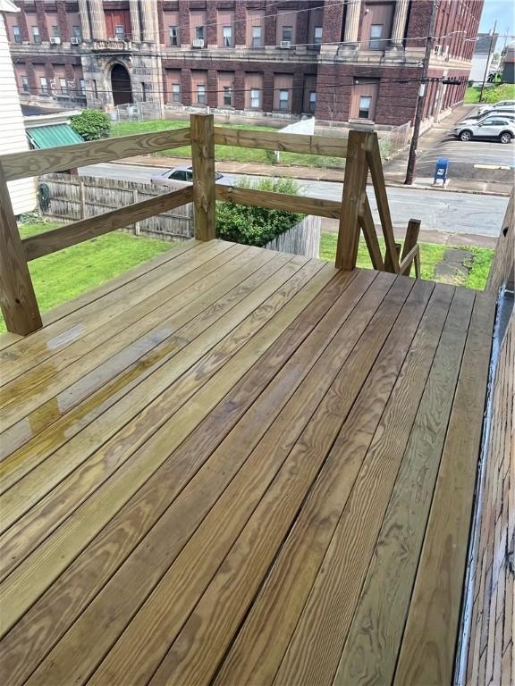 214 E Fairview Ave, Connellsville, PA 15425 - view of deck