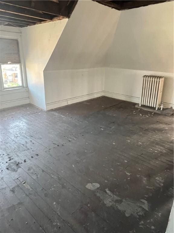 214 E Fairview Ave, Connellsville, PA 15425 - bonus room with radiator and hardwood / wood-style flooring