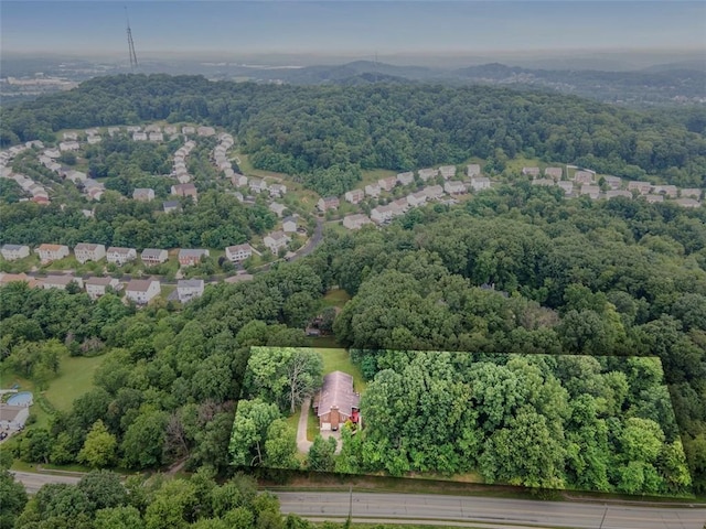 1082 N Boundary, Cranberry Twp, PA 16066 - aerial view of a heavily wooded area