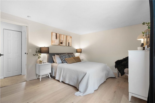 1214 Regency Dr, Mccandless, PA 15237 - bedroom featuring light wood finished floors and a closet