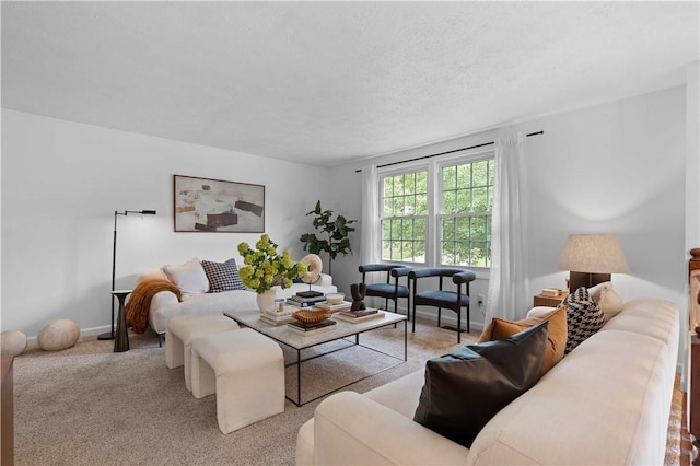 1214 Regency Dr, Mccandless, PA 15237 - living area featuring carpet floors and baseboards
