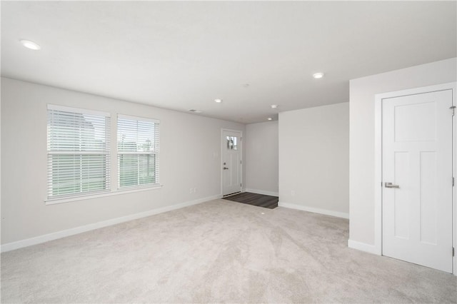 504 Nolan Cir, Cranberry Twp, PA 16066 - carpeted foyer entrance with recessed lighting