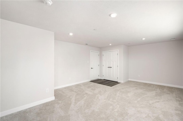 504 Nolan Cir, Cranberry Twp, PA 16066 - carpeted spare room featuring recessed lighting and a smoke detector
