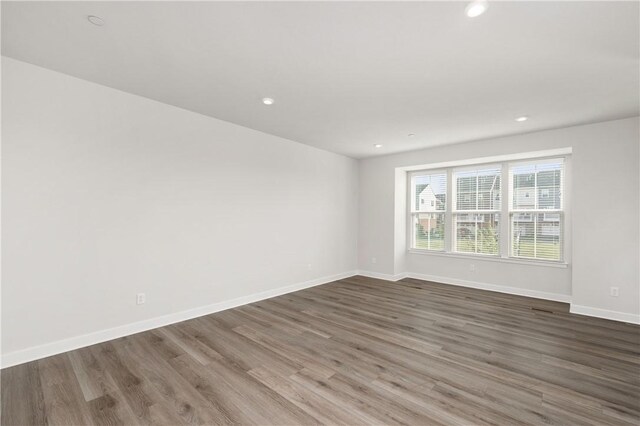 504 Nolan Cir, Cranberry Twp, PA 16066 - unfurnished room with recessed lighting and wood finished floors