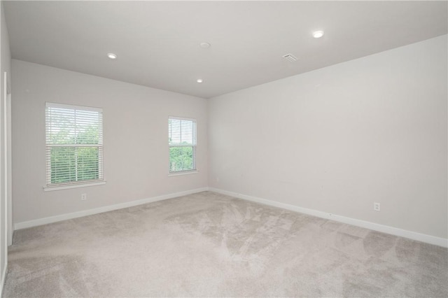 504 Nolan Cir, Cranberry Twp, PA 16066 - spare room with light colored carpet and recessed lighting