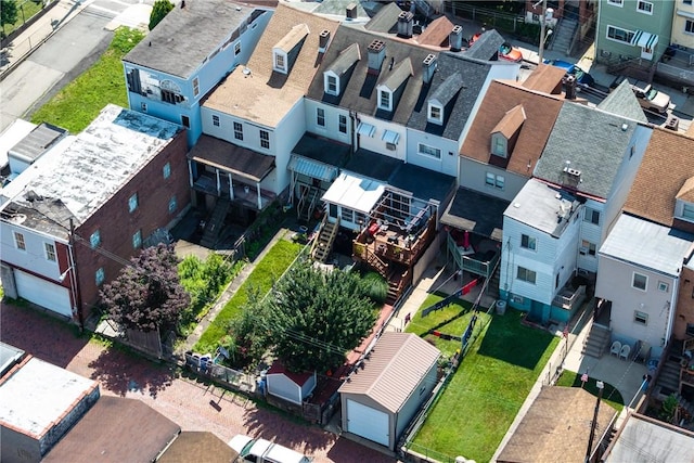 422 Ella St, Bloomfield, PA 15224 - aerial perspective of suburban area