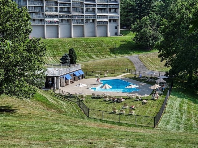 1160 Bower Hill Rd Unit 1101B, Mt Lebanon, PA 15243 - view of community pool