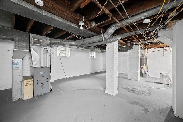 1462 Elm St, Wilkinsburg, PA 15221 - below grade area with gas water heater and heating unit