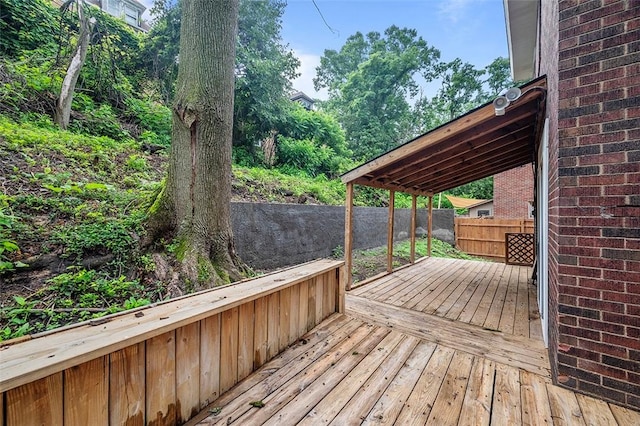 1462 Elm St, Wilkinsburg, PA 15221 - view of wooden deck