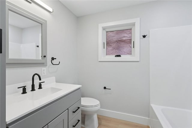 1211 Boyle St, Central North Side, PA 15212 - bathroom featuring vanity, wood finished floors, a bathtub, and a shower