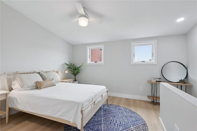 1211 Boyle St, Central North Side, PA 15212 - bedroom with light wood-style flooring, multiple windows, and a ceiling fan