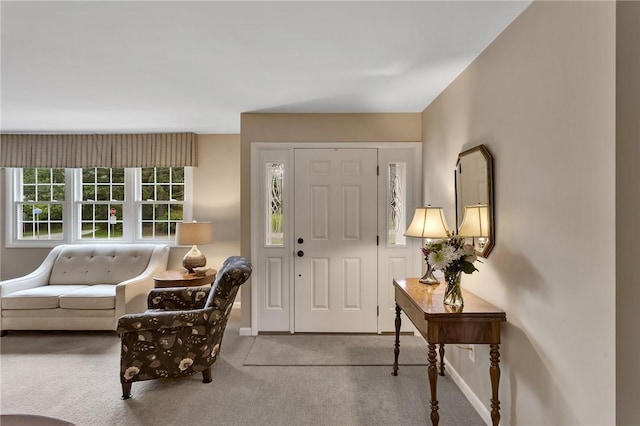 2899 E Elfinwild Rd, Hampton, PA 15101 - carpeted entrance foyer featuring baseboards