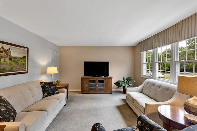 2899 E Elfinwild Rd, Hampton, PA 15101 - living area with light carpet and baseboards