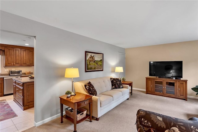2899 E Elfinwild Rd, Hampton, PA 15101 - living room with baseboards
