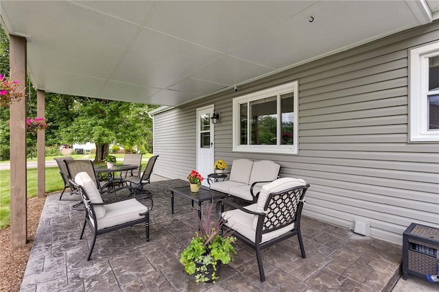 2899 E Elfinwild Rd, Hampton, PA 15101 - view of patio with outdoor dining area