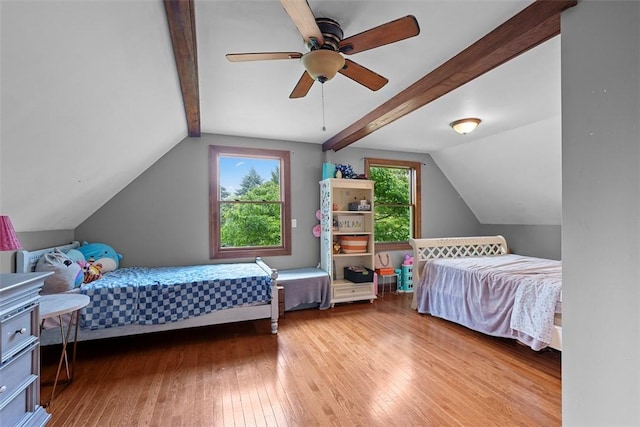 362 Ridge Rdg, Jackson Twp, PA 16063 - bedroom featuring hardwood / wood-style flooring and ceiling fan