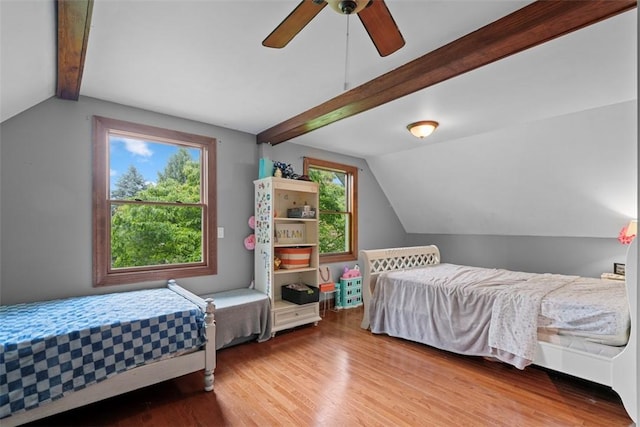 362 Ridge Rdg, Jackson Twp, PA 16063 - bedroom with wood finished floors and a ceiling fan