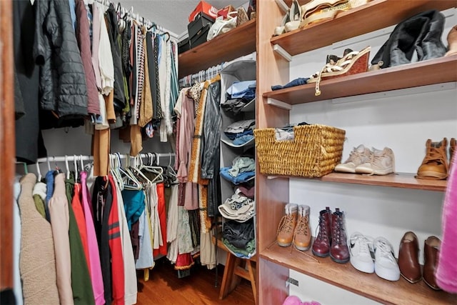362 Ridge Rdg, Jackson Twp, PA 16063 - spacious closet featuring wood finished floors