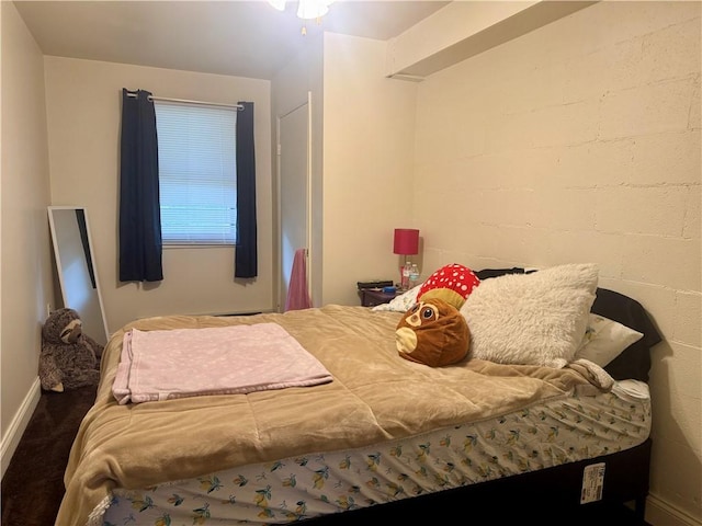 250 E Water St, Slippery Rock Boro, PA 16057 - carpeted bedroom featuring baseboards
