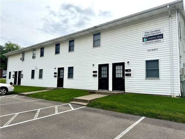 250 E Water St, Slippery Rock Boro, PA 16057 - view of property featuring uncovered parking