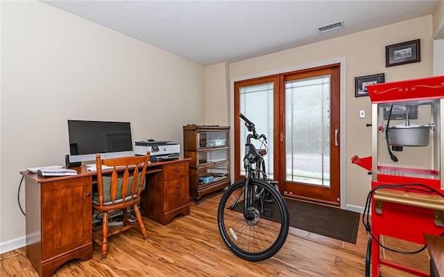 489 Jenny Dr, Richland, PA 15044 - home office featuring light wood-type flooring