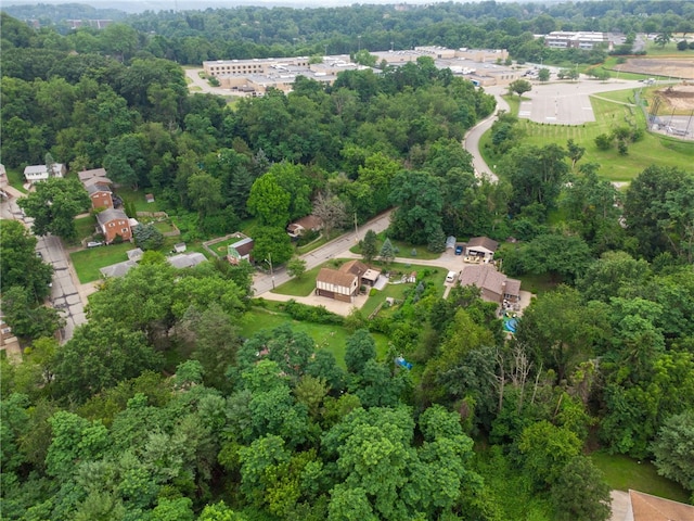 982 Braddock Rd, Forest Hills Boro, PA 15221 - aerial view of property and surrounding area featuring a forest