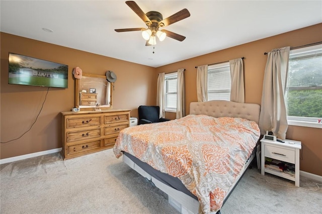 4 Ward St, Canton Twp, PA 15301 - bedroom with carpet floors and ceiling fan