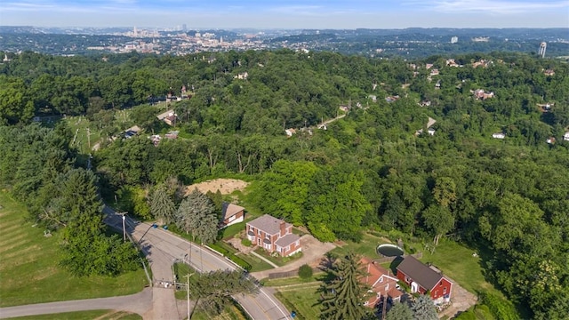 7604 Tyler Rd, Verona, PA 15147 - aerial view of property's location with a forest