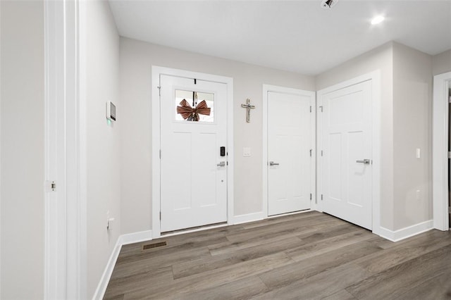329 Nelson Dr, Monroeville, PA 15146 - foyer with wood finished floors and baseboards