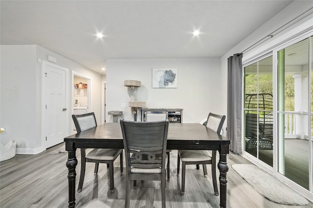 329 Nelson Dr, Monroeville, PA 15146 - dining room featuring wood finished floors and recessed lighting