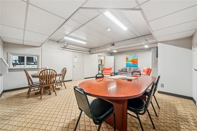 53 Highland Rd Unit 403-404, Bethel Park, PA 15102 - dining room with baseboards