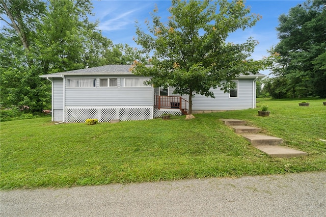 1021 Beechnut St, West Deer, PA 15084 - view of front facade featuring a front lawn