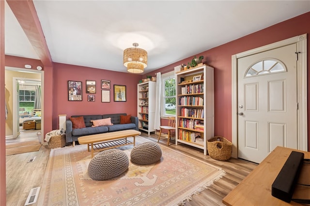 1021 Beechnut St, West Deer, PA 15084 - living room with healthy amount of natural light and wood finished floors