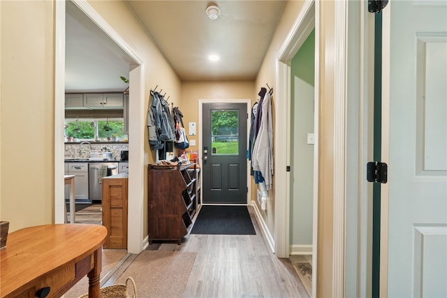 1021 Beechnut St, West Deer, PA 15084 - entrance foyer featuring light wood-type flooring and healthy amount of natural light