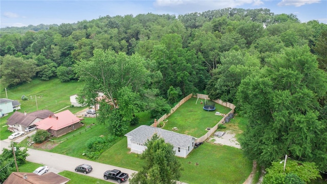 1021 Beechnut St, West Deer, PA 15084 - aerial view of property and surrounding area featuring a forest