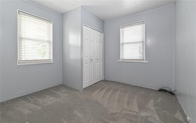 112 Fisk Ave, Avalon, PA 15202 - unfurnished bedroom featuring carpet, multiple windows, and a closet