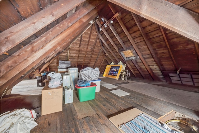 332 S Chestnut St, Scottdale, PA 15683 - view of unfinished attic