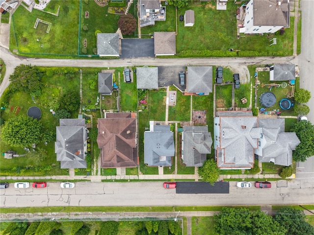 332 S Chestnut St, Scottdale, PA 15683 - aerial view of residential area with property parcel outlined