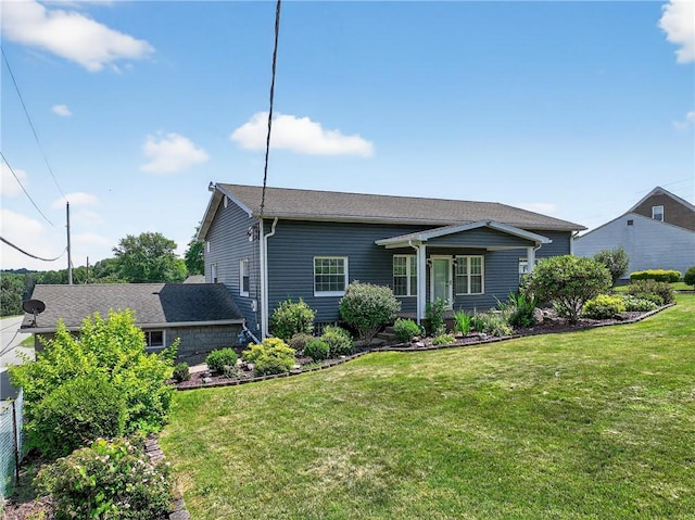 235 Telegraph Rd, Luzerne Twp, PA 15417 - view of front of house with a front lawn