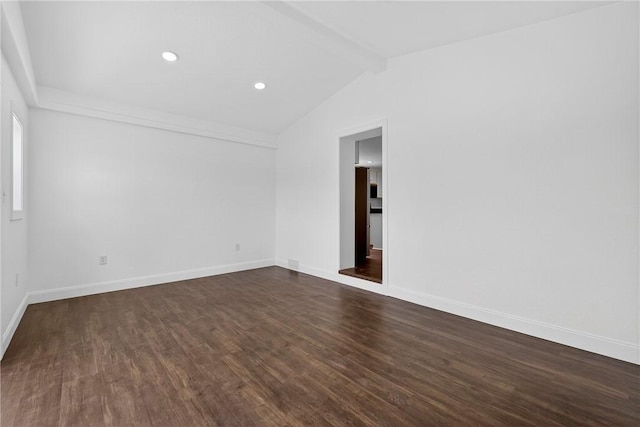 235 Telegraph Rd, Luzerne Twp, PA 15417 - unfurnished room featuring dark wood finished floors and recessed lighting