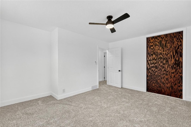 235 Telegraph Rd, Luzerne Twp, PA 15417 - unfurnished bedroom with carpet flooring, ceiling fan, and a closet