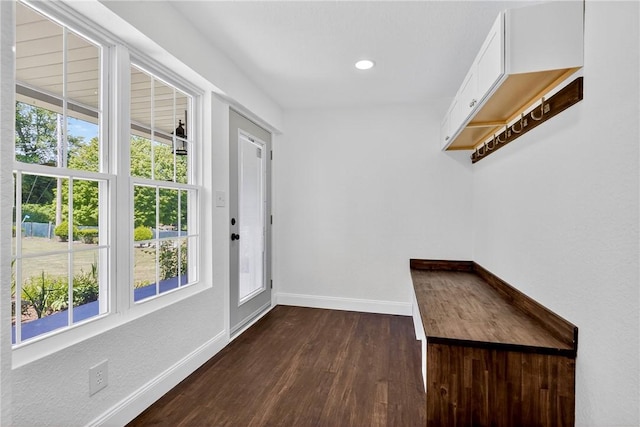 235 Telegraph Rd, Luzerne Twp, PA 15417 - entryway with dark wood finished floors and recessed lighting