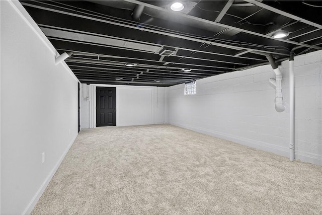235 Telegraph Rd, Luzerne Twp, PA 15417 - basement featuring carpet floors